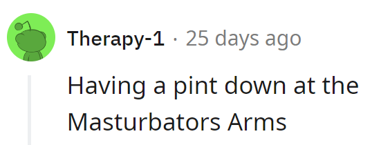 Where the only thing getting a proper workout is the elbow at the bar.