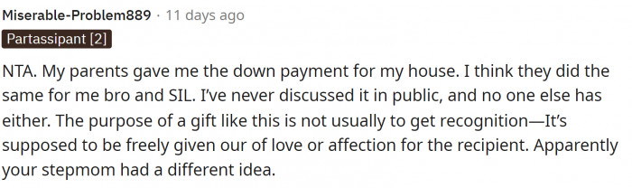 Her stepmom definitely had a different idea of how this was going to go.