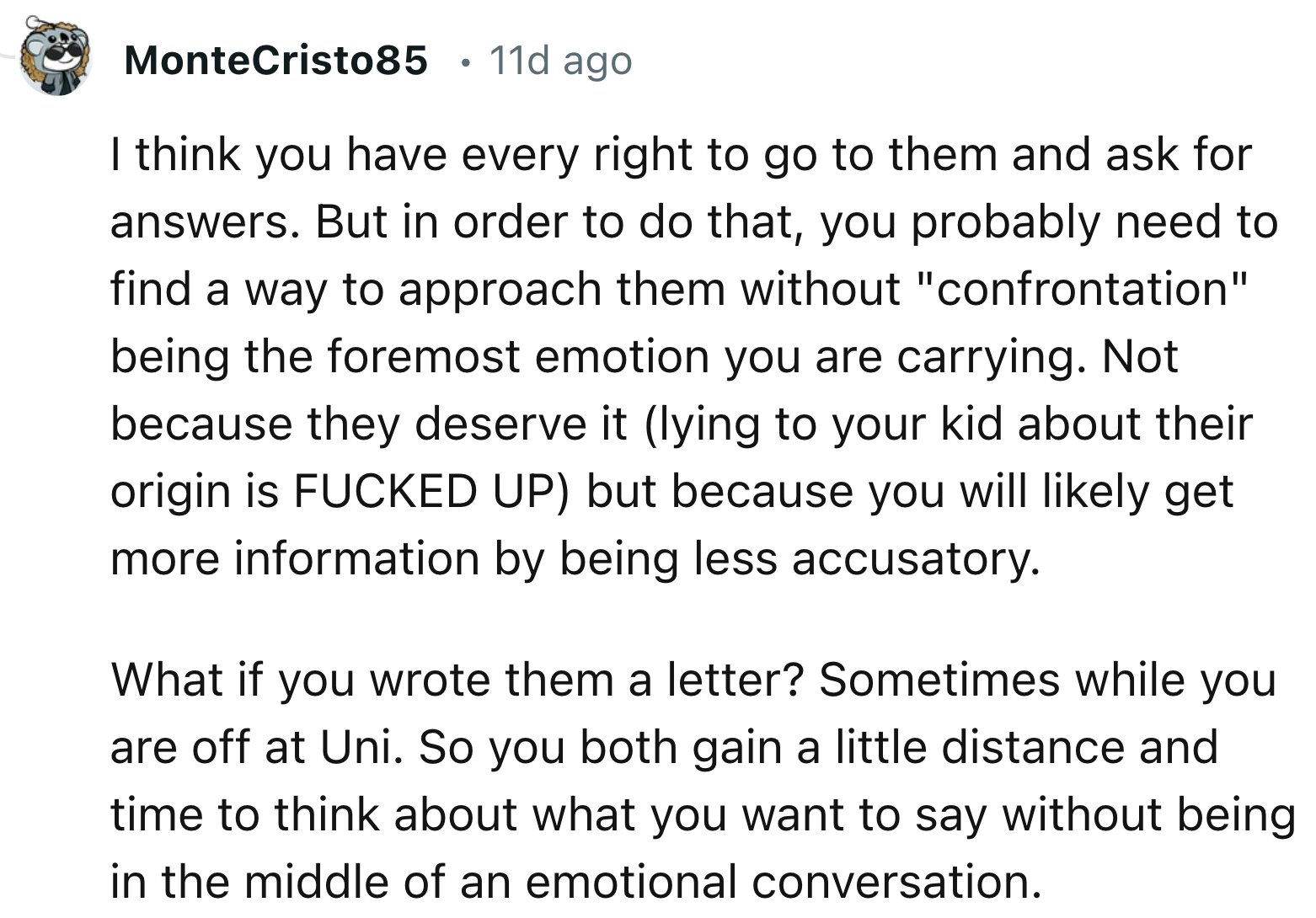 OP Needs to Carefully Consider How They're Going to Approach This Delicate Situation