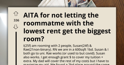 Rent Discount Sparks Roommate Drama After One Tenant Wants The Biggest Bedroom Despite Making The Lowest Payment