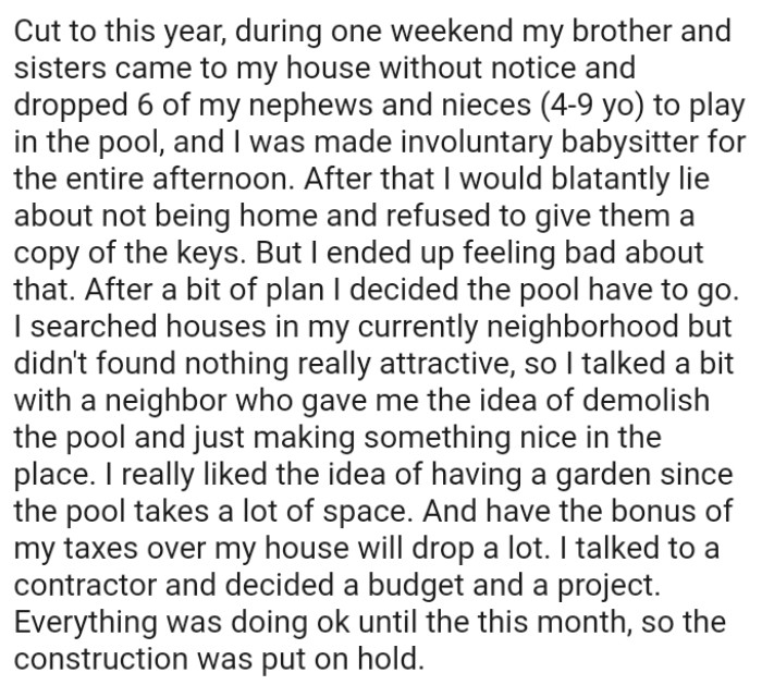 The OP searched for houses in her current neighborhood but didn't find anything particularly attractive