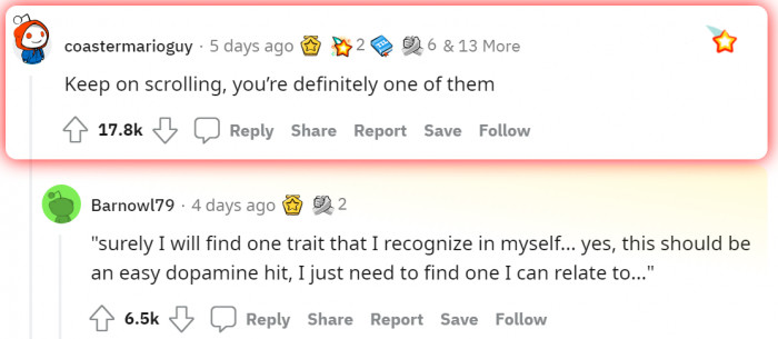 We're sure many of you are scrolling, thinking, 