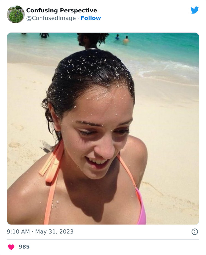 36. Yes, that's my hair... Or is it?