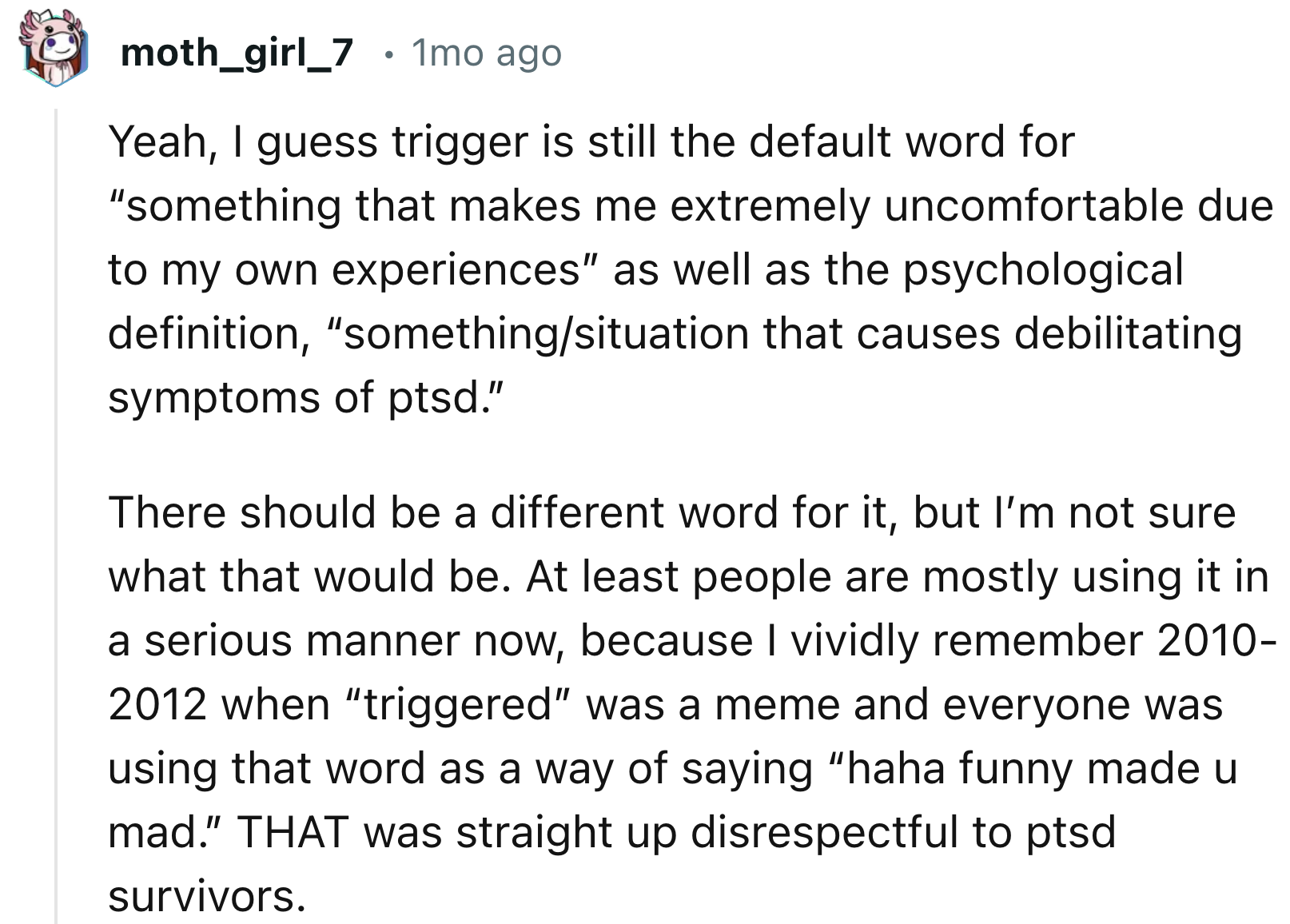 She Made OP Uncomfortable With Her Comments On Her Looks