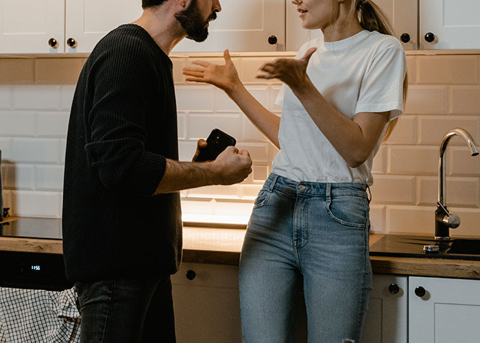 9. The sneaking around.