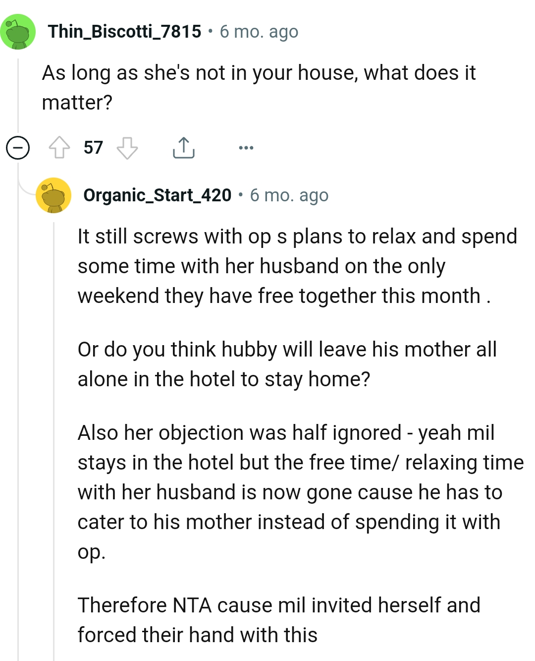 Her Objection Was Half Ignored