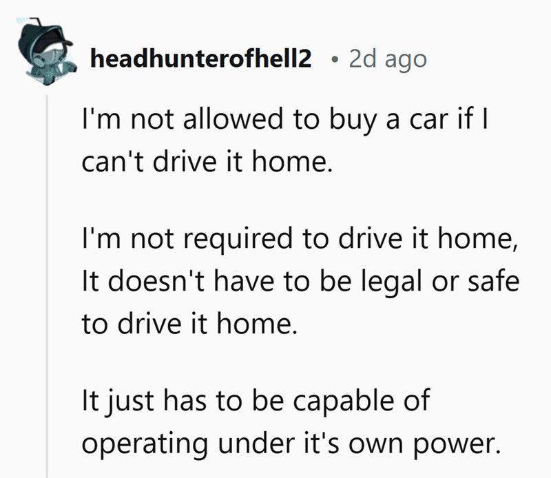 You can get a car, but only if you meet some specific conditions...