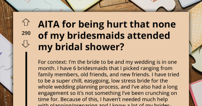 Bridesmaids Ghosted the Bridal Shower, and Now Some Questions Arise