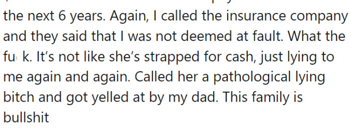 She resorted to all sorts of mind games to make OP feel guilty