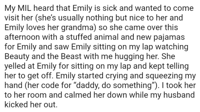 MIL Came Over This Afternoon with a Stuffed Animal and New Pajamas