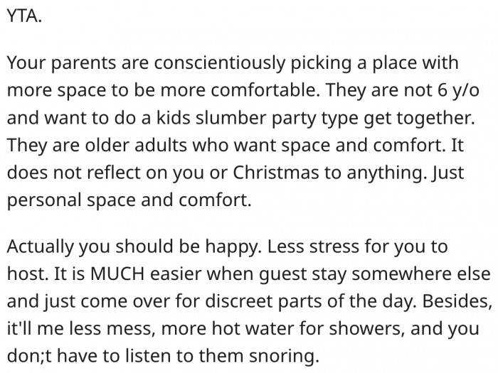 2. He should respect their request for personal space because they are adults.