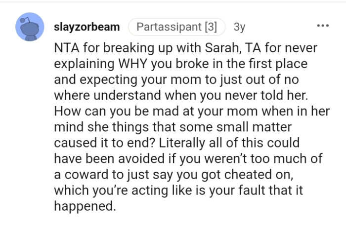 Literally all of this could have been avoided if...