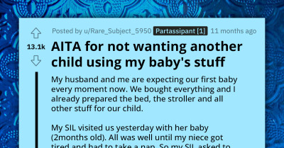 Redditor Doesn't Allow Her SIL To Use The Crib Prepared For Their Newborn Baby, Gets Criticized For Being Selfish