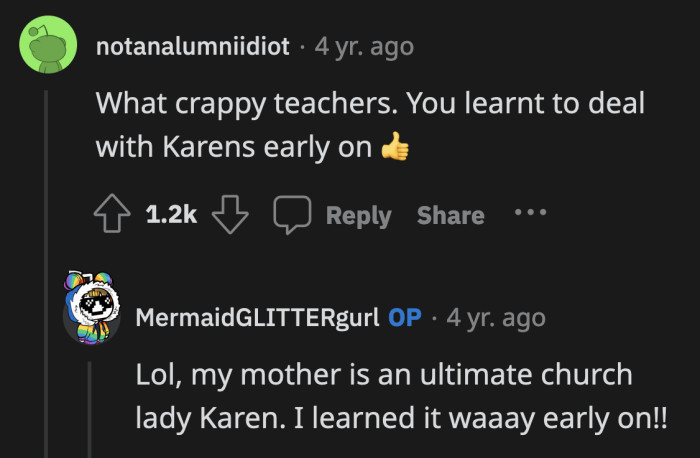 OP's education truly started at home.