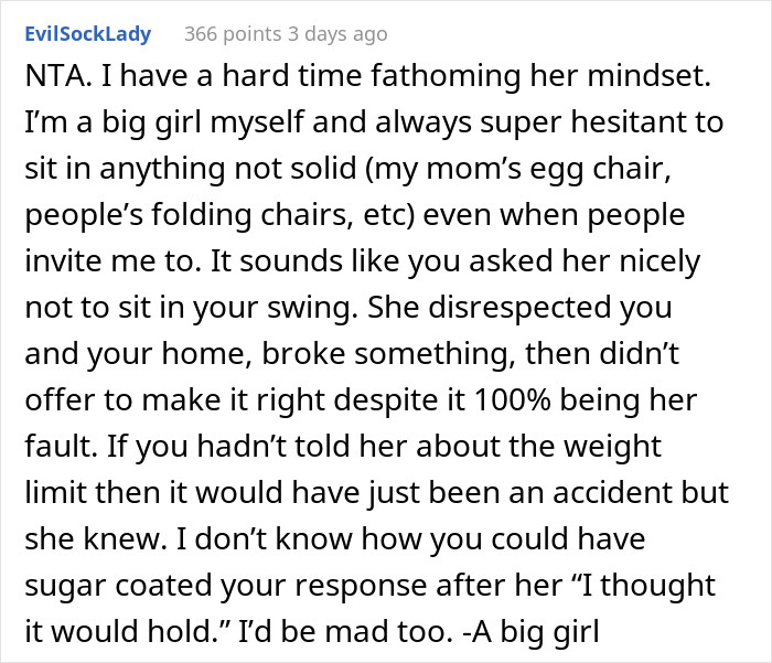 She disrespected you and your home