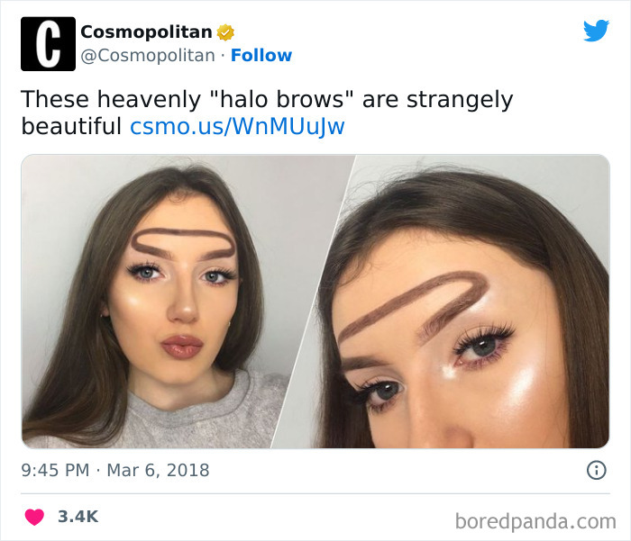 2. Halo brows