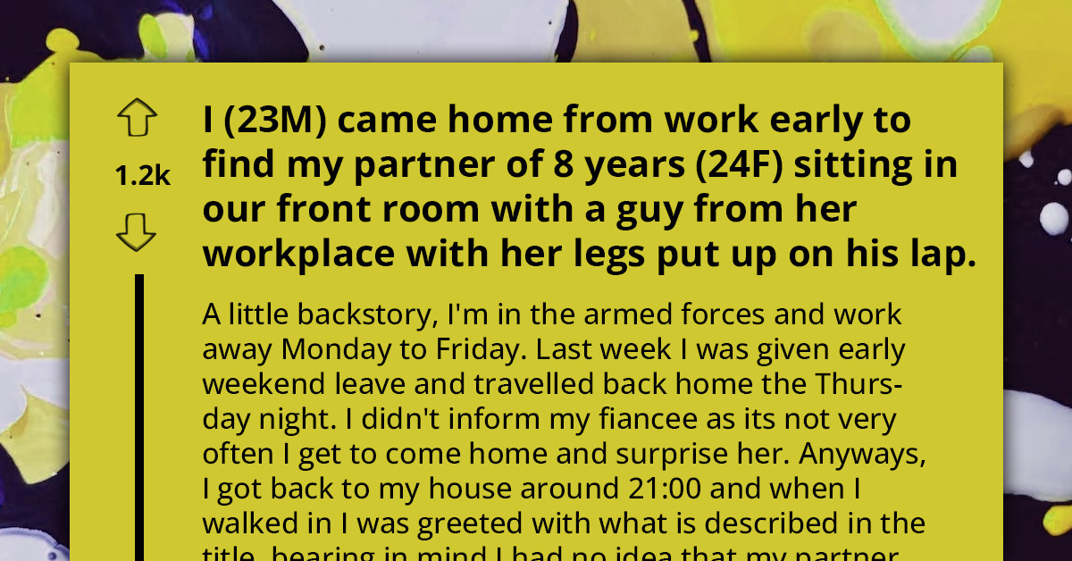 Man Walks In On Fiancée In An Odd Position With A Coworker, Now He’s Torn Between Believing Her Words Or Digging Deeper Behind Her Back