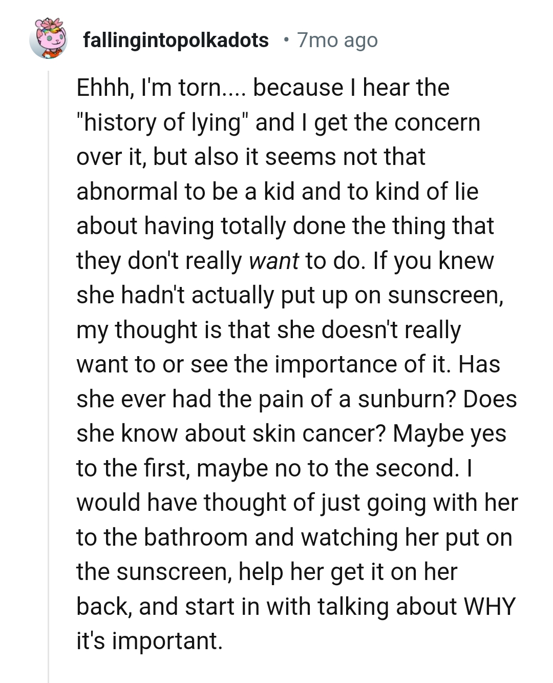 The history of lying