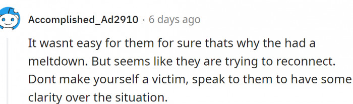 OP should speak to them to have some clarity over the situation.