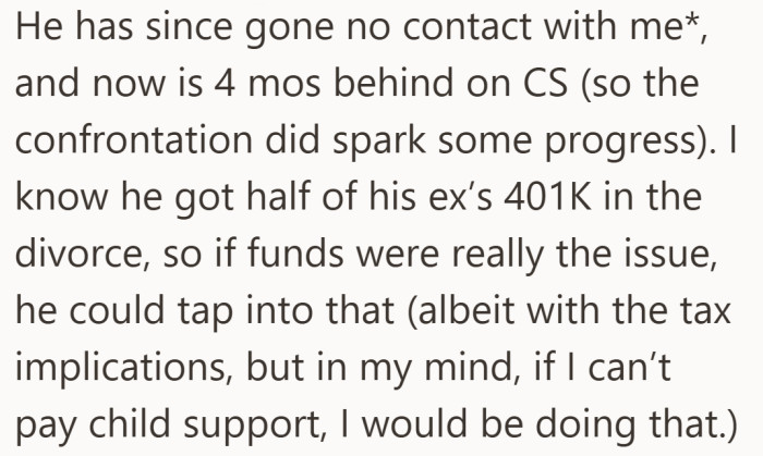 Accountability brought some movement, but not reconciliation. Sometimes growth comes with separation.