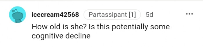 This Redditor is wondering...