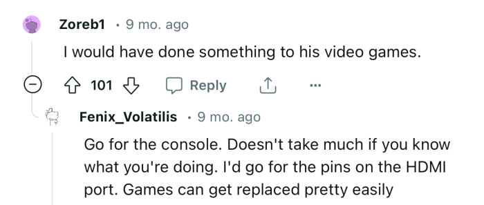 This Redditor would have likely taken out their anger on the video game