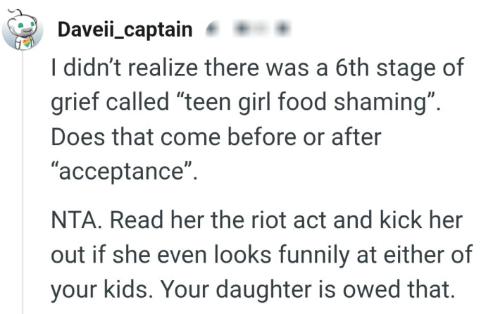 The OP should read her the riot act and kick her out