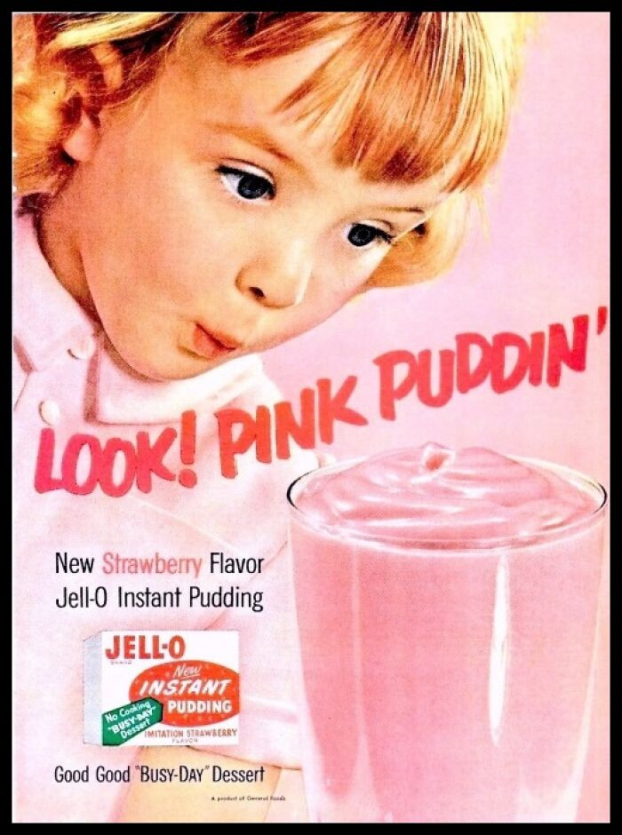 1955, Jello Puddings