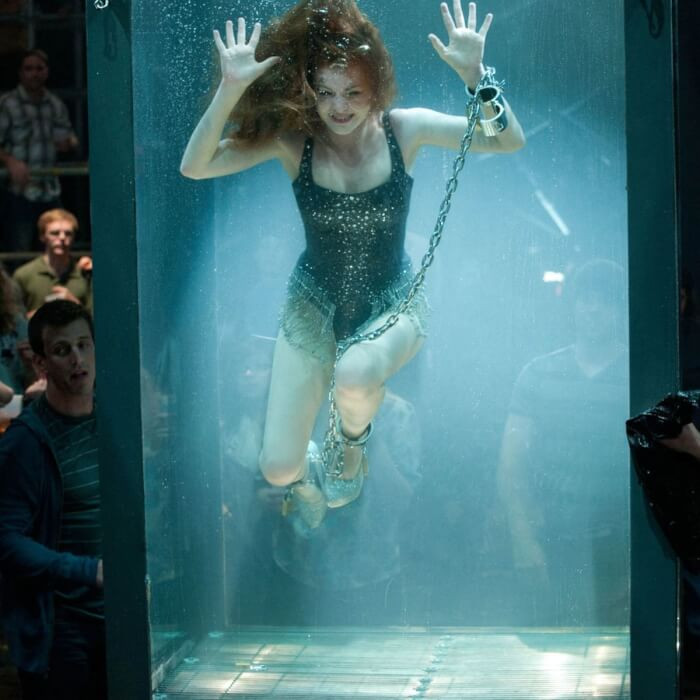 8. The Water Tank Scene In Now You See Me