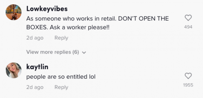 Exactly this. People have no idea how this can affect the company, the counts, and overall inventory.