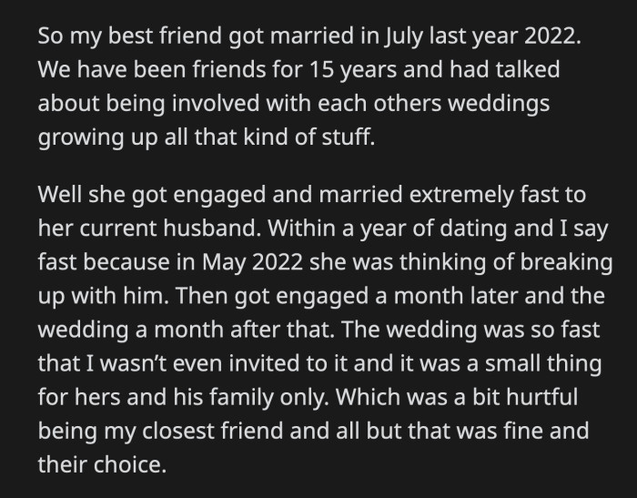 The plan sounded more like any other girl's weekend than a bachelorette party.