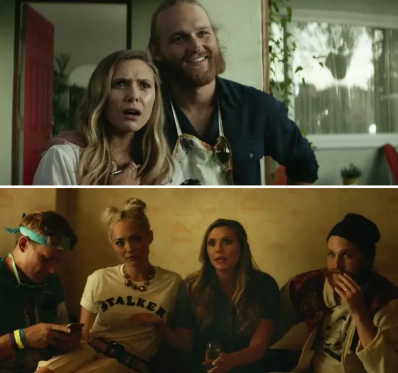 16. Ingrid Goes West, starring Elizabeth Olsen (Scarlet Witch), Wyatt Russell (Captain America), and Pom Klementieff (Mantis)