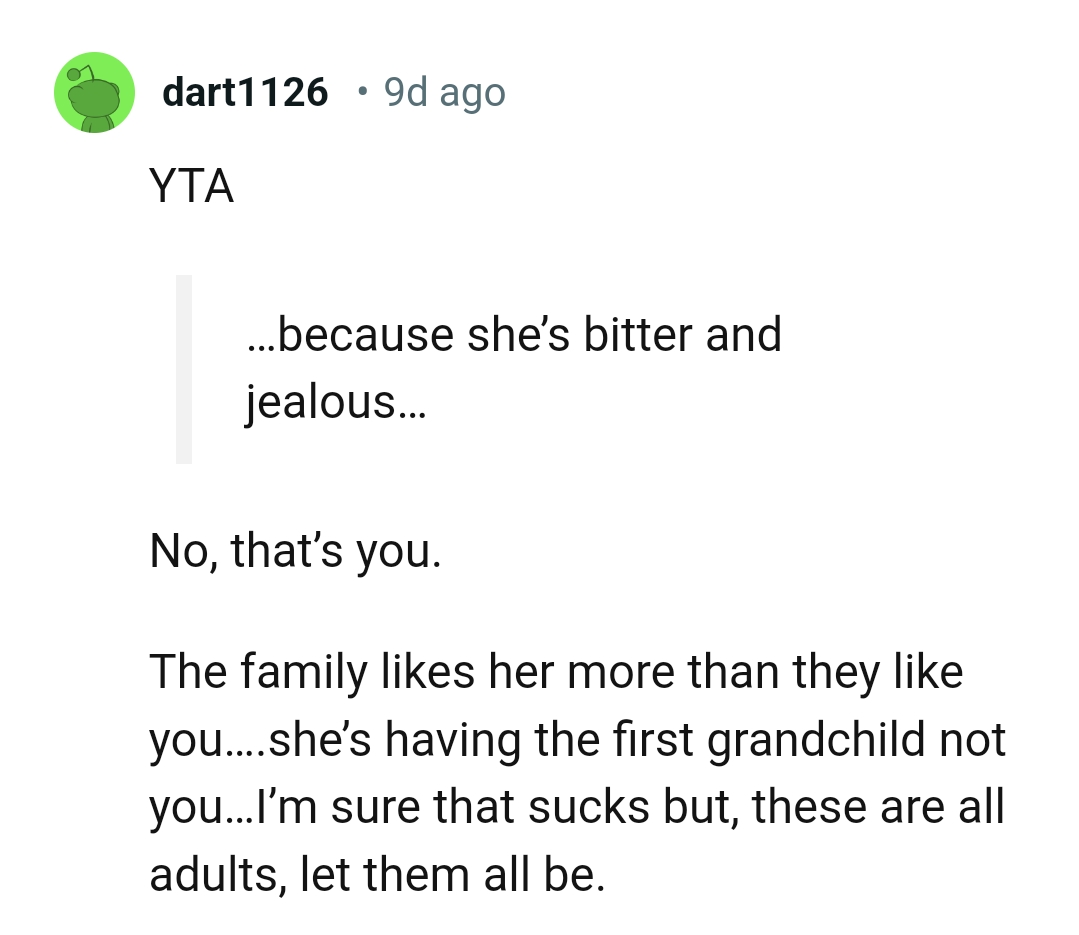 The Family Likes Her More Than They Like the OP, According to This Redditor