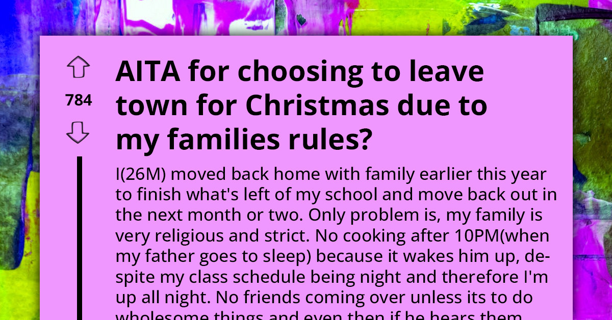 Religious Parents Forbid His Girlfriend's Visit For Christmas, So Redditor Decides To Celebrate At Her Home And Faces Furious Parents