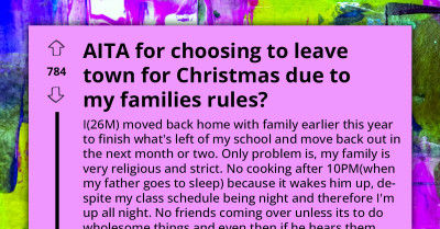 Religious Parents Forbid His Girlfriend's Visit For Christmas, So Redditor Decides To Celebrate At Her Home And Faces Furious Parents