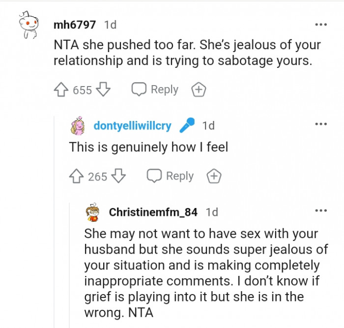 The OP's Sister Is Definitely in the Wrong