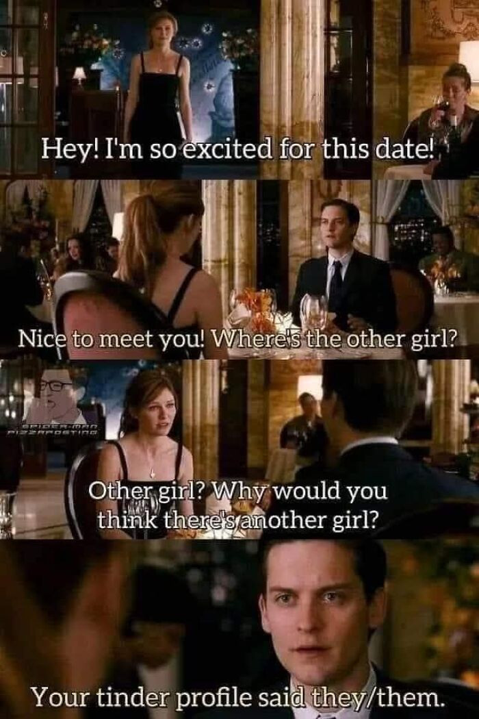 12. Dude was expecting two people