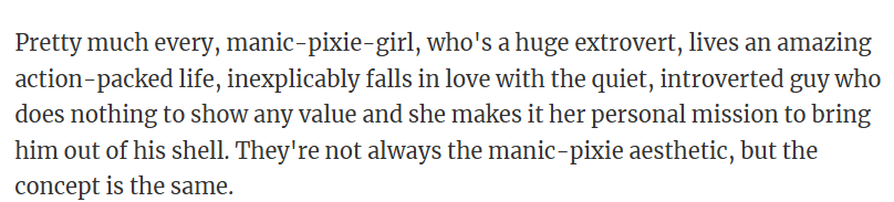 Extroverted, adventurous women inexplicably fall for quiet introverts and make it their mission to 