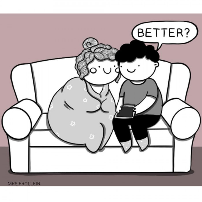 5. But in reality, nothing changes. The headache is still there.