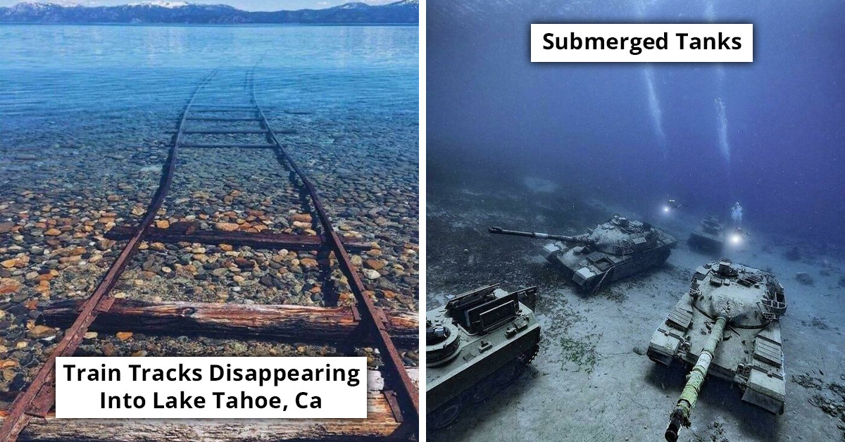 Here Are 50 Of The Spookiest Images Dedicated To The Fear Of Submerged Man-Made Objects, As Shared By An Online Group