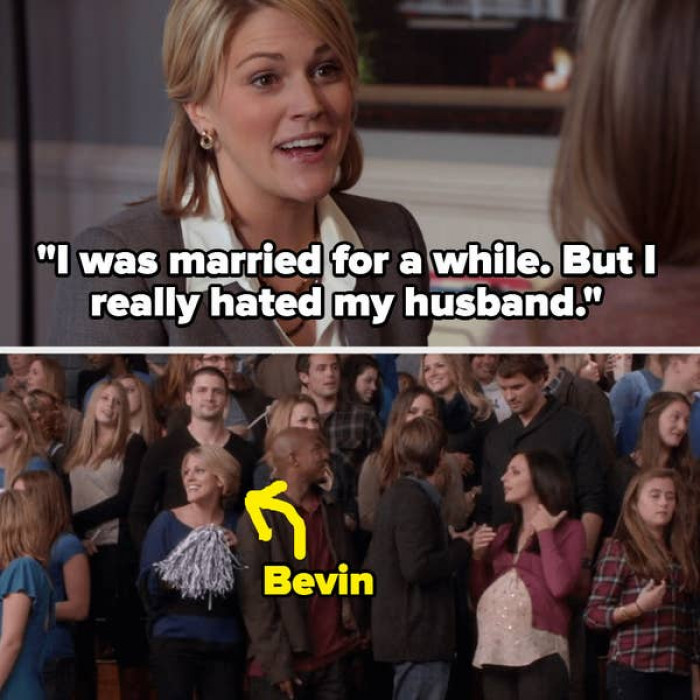 In Season 9, Bevin then unexpectedly reappeared. He even appeared in the time-jump sequence during Jamie's game!