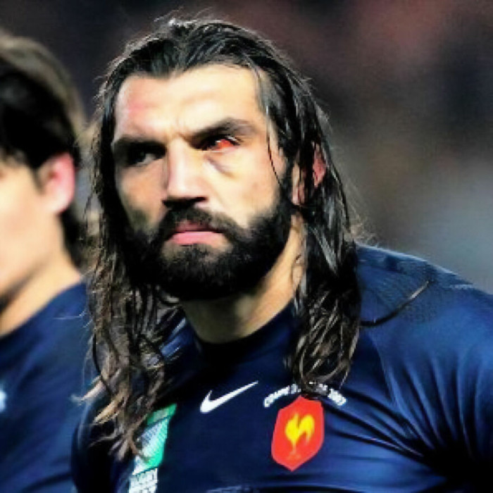 France - Sébastien Chabal, an absolute legend from French Rugby