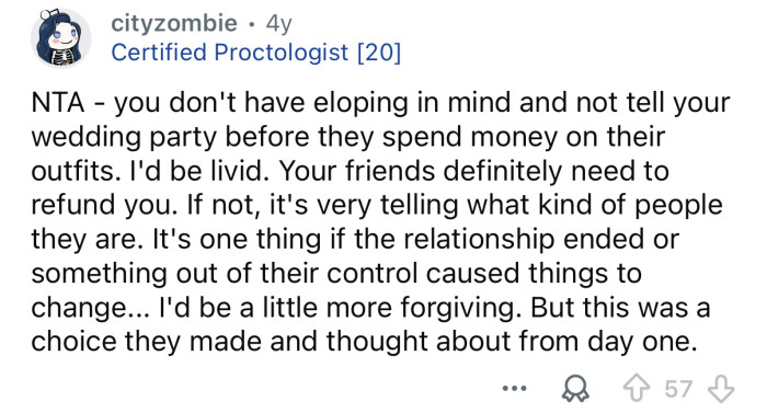 They need to repay you!