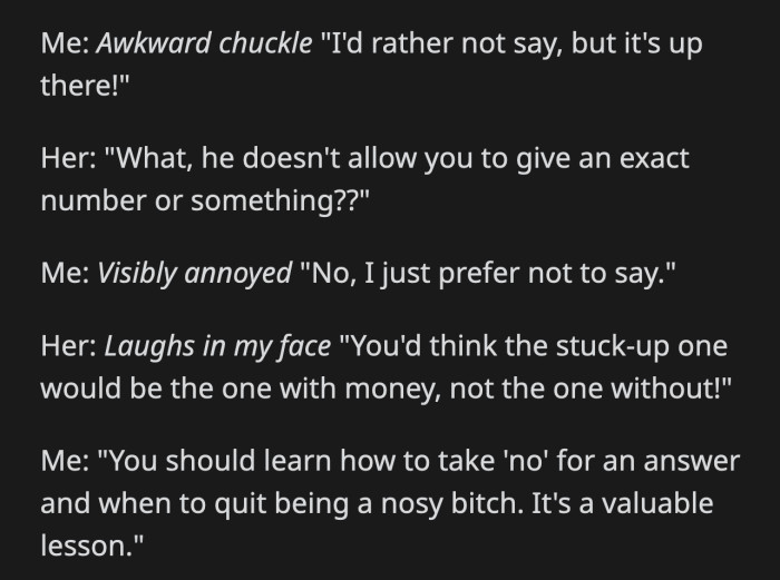 Or when to quit being a 