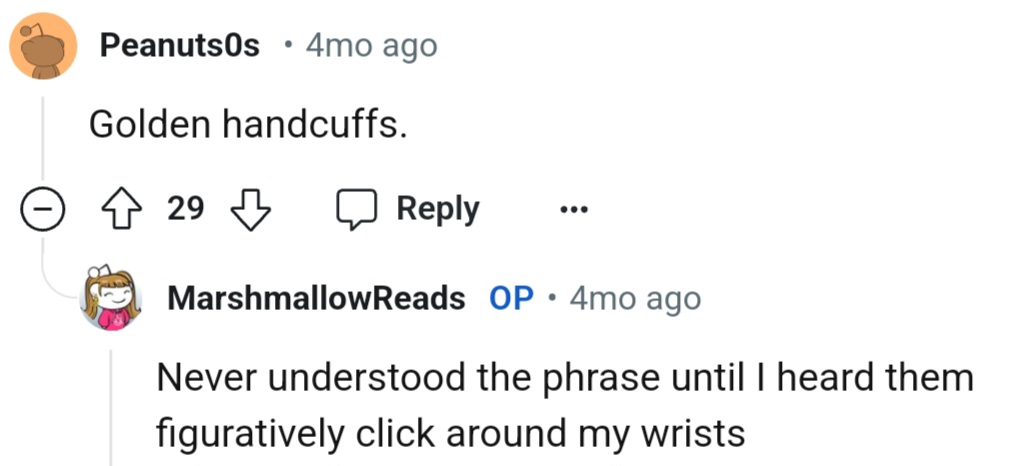 OP Says They Never Understood the Phrase Until They Heard It Figuratively Click Around Their Wrists