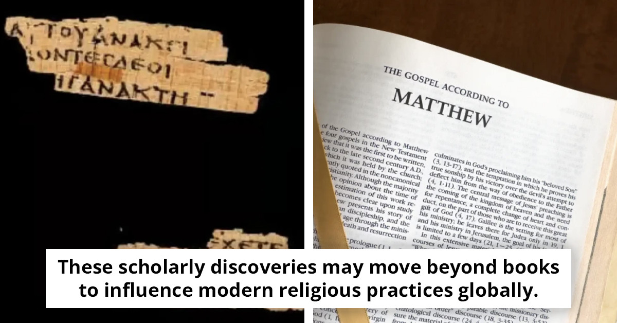 Ancient New Testament fragments uncover 'Jesus's words' from 2,000 years ago, as expert gains exclusive access.