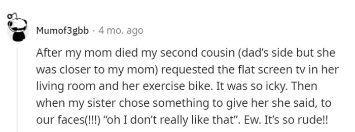 And so much disrespect!