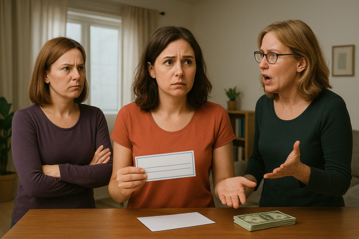 Everything was fine until the day her bank pulled a vanishing act on a rent check that never actually processed.