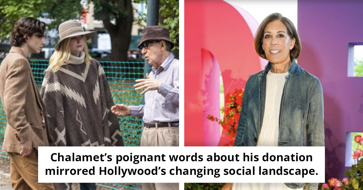 Timothée Chalamet's publicist suggests he was 'destined to part with his wealth,' according to newly unveiled Epstein documents.