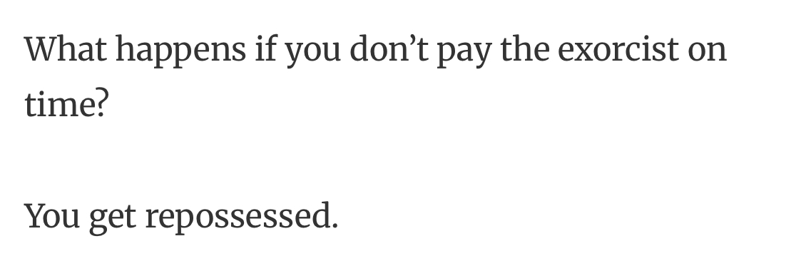 16. Late Fees Just Got Supernatural